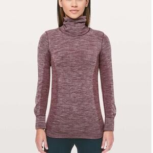 Lululemon Wooly Wonder Turtleneck Merino Wool Dark Adobe